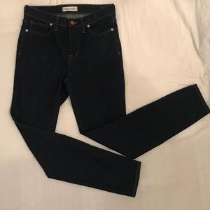 Madewell high riser skinny jean